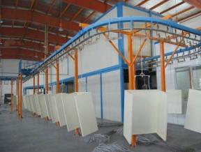 涂裝設(shè)備流水線