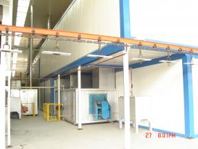 涂裝設(shè)備流水線